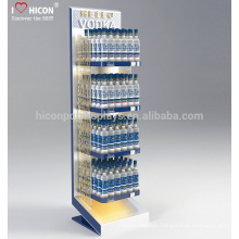 To Help You Discover The Best Of Your Brand Metal Floor 4 Tiered Water Liquor Bottle Display Stands For Retail